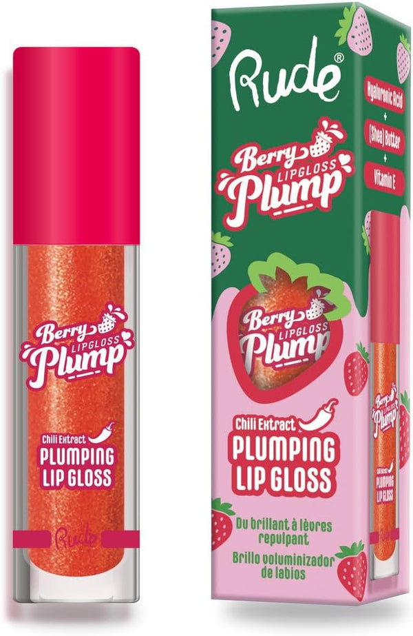 Lip Gloss Beere Füllig Plumping - Rude : Cherry Bomb - 1