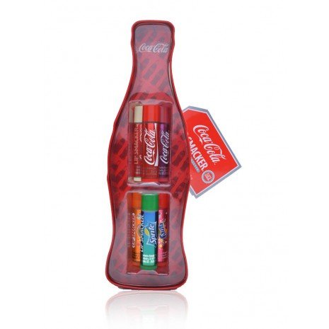 Set 6 Coca-Cola Balsame Vintage Blechdose sortiert - Lip Smacker - 1