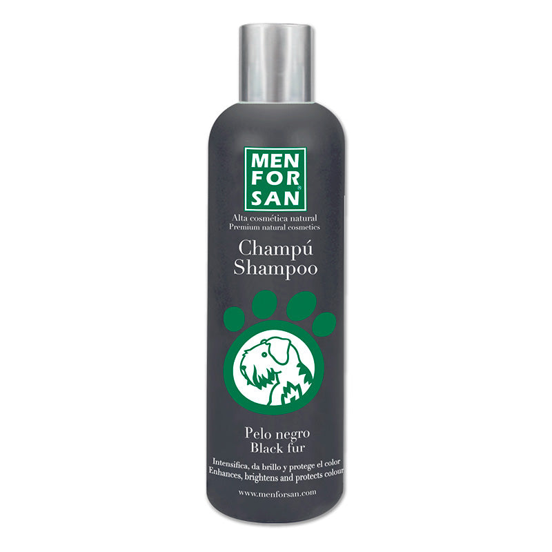 Schwarzes Hundeshampoo 1000ml - Menforsan - 1