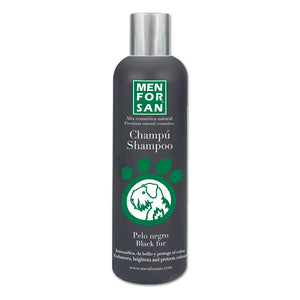 Schwarzes Hundeshampoo 1000ml - Menforsan - 1