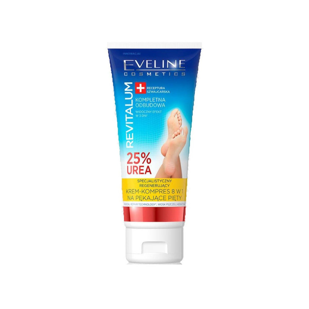 Regenerierende 8in1 Revitalum Fußcreme - 25% Urea - Eveline - 1