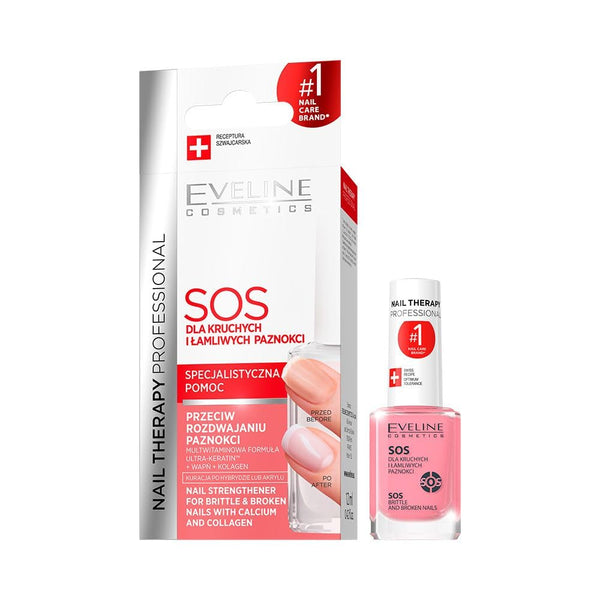 Behandlung für brüchige und brüchige Nägel - Nail Therapy SOS - Eveline - 1
