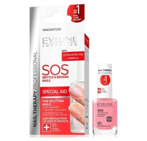 Behandlung für brüchige und brüchige Nägel - Nail Therapy SOS - Eveline - 1