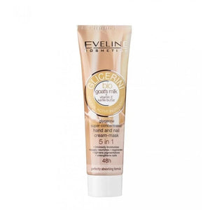 Hand- und Nagelcreme - Glyzerin und Ziegenmilch - Eveline - 1