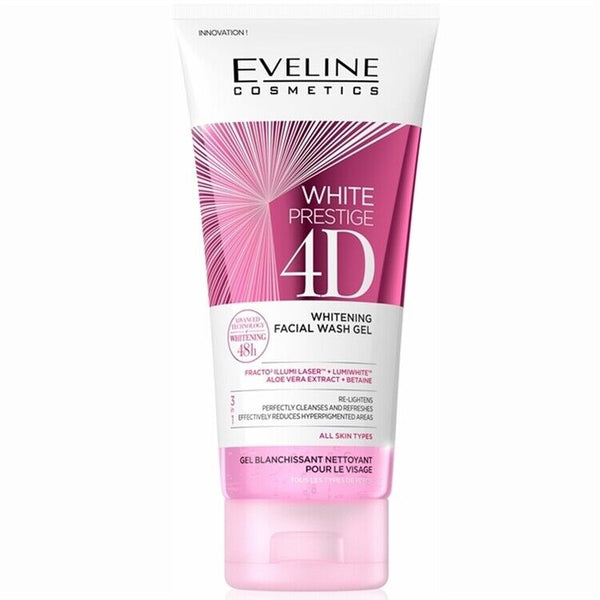 Weißes Prestige 4D Aufhellendes Reinigungsgel - Eveline - 1