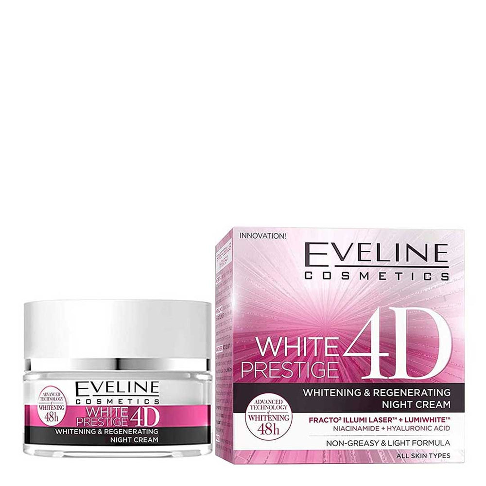Weißende Nachtcreme - White Prestige 4D - Eveline - 1