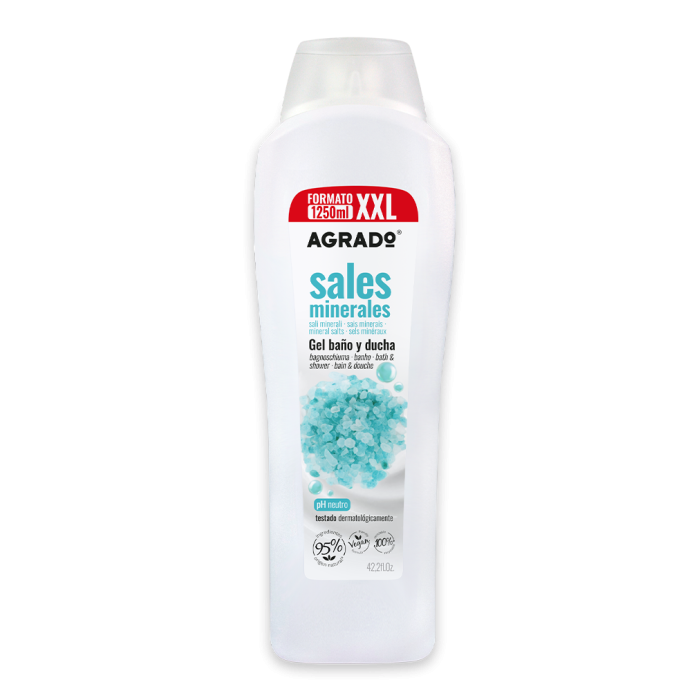 Bade- und Duschgel Mineralsalze - Agrado - 1