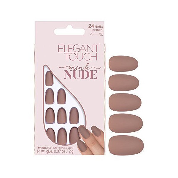 Nerz Nude Nail Sticker - Elegant Touch - 1