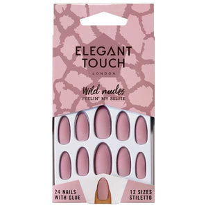 Wilde Akte falsche Nägel - Elegant Touch : Feelin' My Selfie - 1
