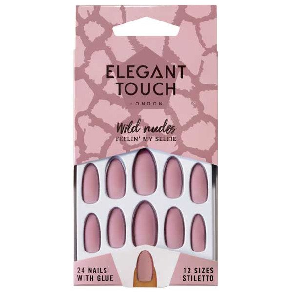 Wilde Akte falsche Nägel - Elegant Touch : Feelin' My Selfie - 1