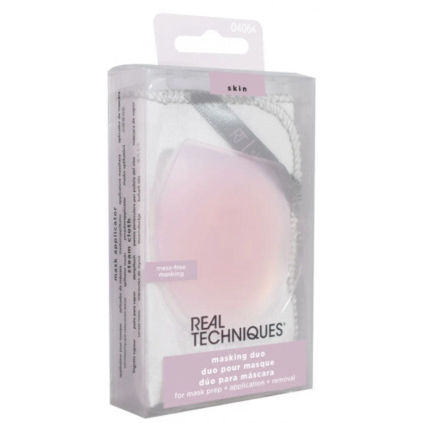 Legen Sie fest, dass Masking Duo Gesichtsmasken angewendet werden - Real Techniques - 1