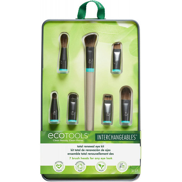 Bürstenset + 7 austauschbare Köpfe Total Renewal - Ecotools - 1
