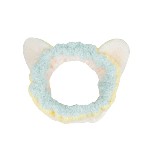 Mehrfarbiger Katzenbadeturban - Under the Rainbow : Amarillo - 1