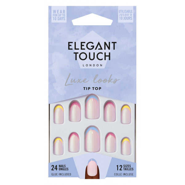Falsche Nägel Luxe-Looks - Elegant Touch : Tip Top - 1