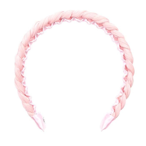 Hairhalo Eat, Pink, and Be Merry Diadema Ajustable: Rosa - Invisibobble - 1