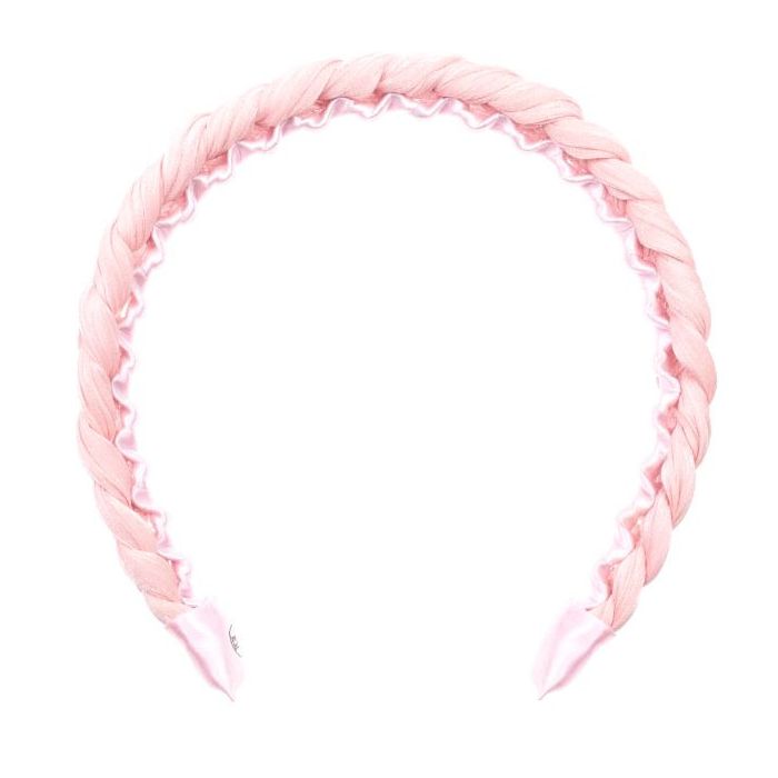 Hairhalo Eat, Pink, and Be Merry Diadema Ajustable: Rosa - Invisibobble - 1