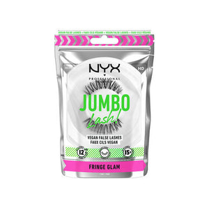 Jumbo Lash Vegane Falsche Wimpern: Fringe Glam - Nyx - 1