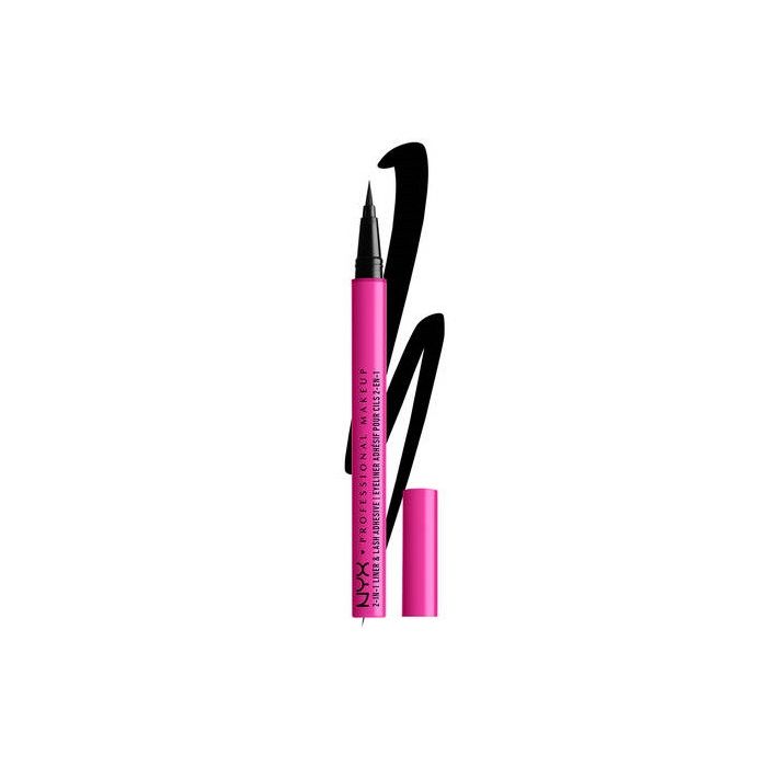 Jumbo Lash 2-in-1 selbstklebender Eyeliner: Schwarz - Nyx - 1