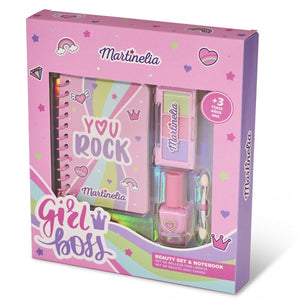 Set Supergirl Notebook &amp; Beauty : Set 3 Produkte - Martinelia - 1