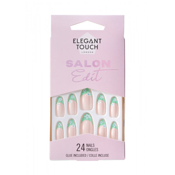 Limitierte Auflage künstliche Nägel Frühling/Sommer - Elegant Touch : Miss Malibu - 1