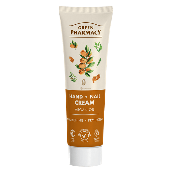 Hand- und Nagelcreme mit Arganöl - Green Pharmacy - 1