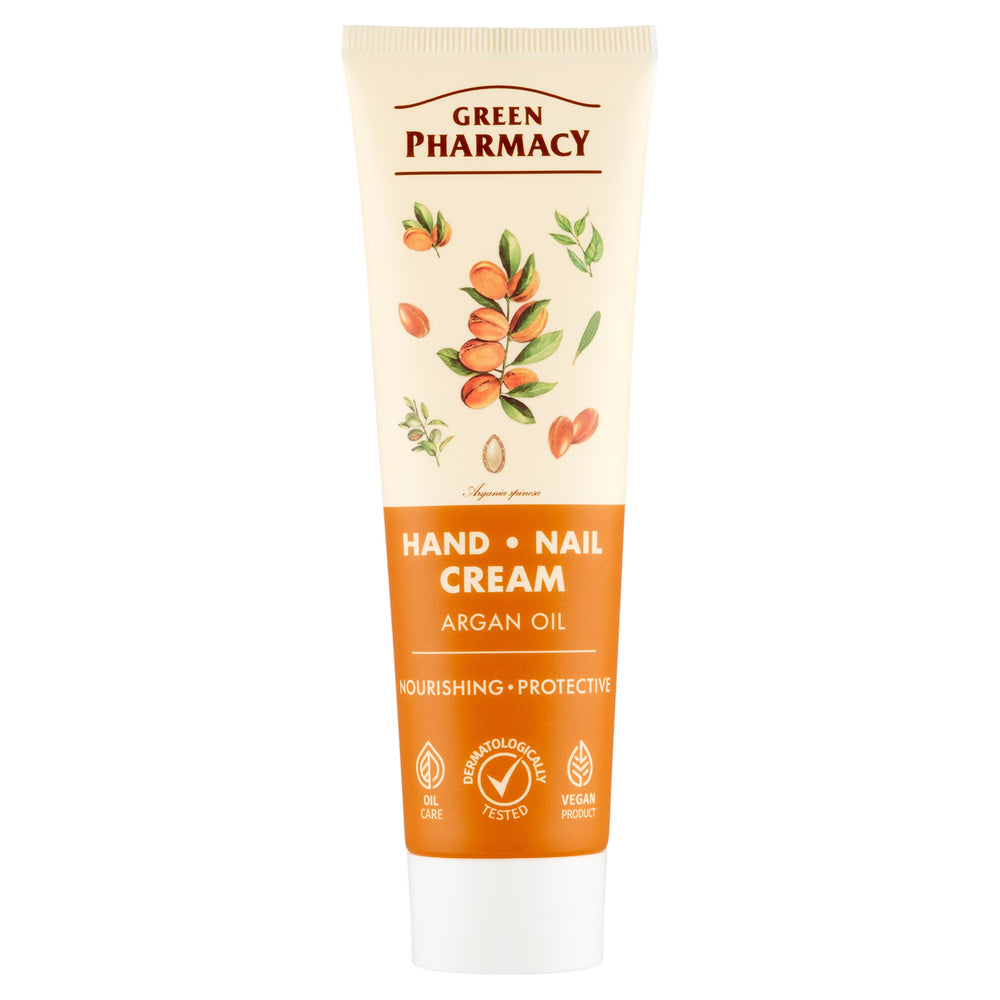 Hand- und Nagelcreme mit Arganöl - Green Pharmacy - 1