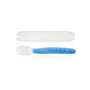 Silikonlöffel mit Hygieneetui 3m+ - Nuby - 1