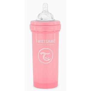 Rosa Anti-Kolik-Flasche - Twistshake : 260 ml - 1