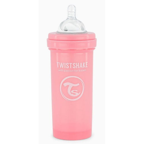 Rosa Anti-Kolik-Flasche - Twistshake : 260 ml - 1