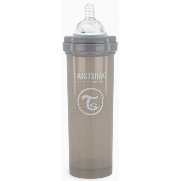 Anti-Kolik-Flasche Grau - Twistshake : 330 ML - 1