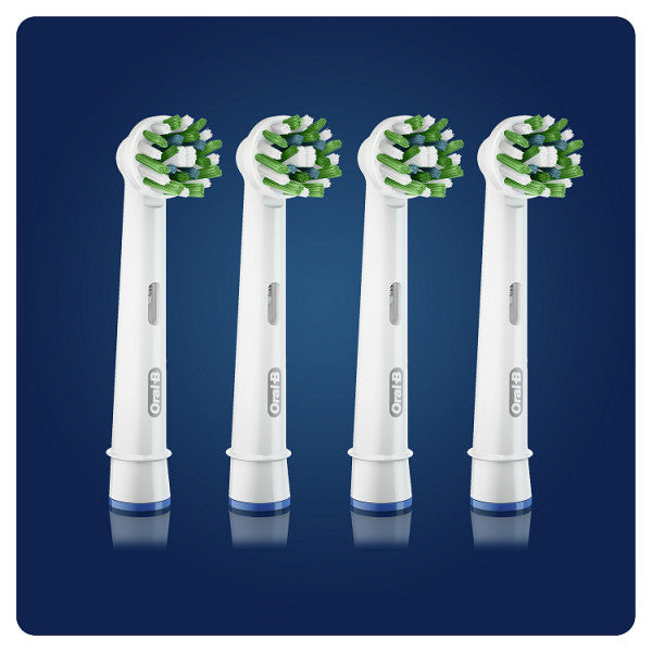 Pack 4 Crossaction-Ersatzköpfe - Oral-b - 2