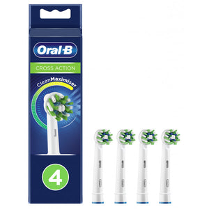 Pack 4 Crossaction-Ersatzköpfe - Oral-b - 3