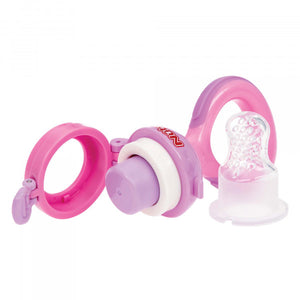 Futterknabber aus Silikon - Nuby : Rosa - 5