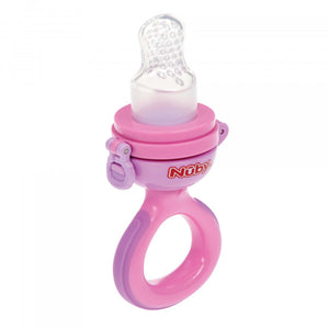 Futterknabber aus Silikon - Nuby : Rosa - 6