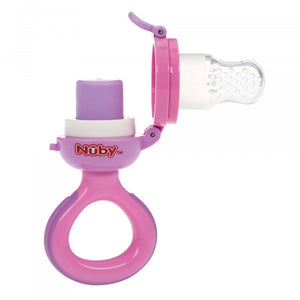 Futterknabber aus Silikon - Nuby : Rosa - 7