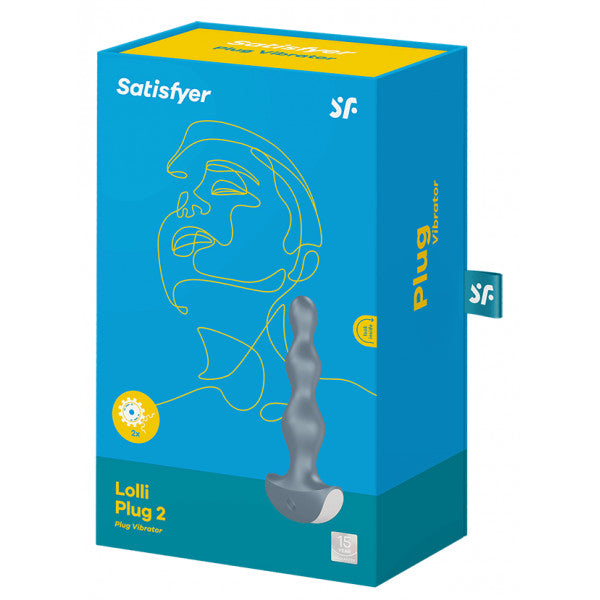 Lolli Plug 2 Anal-Vibrator - Satisfyer : Gris - 2