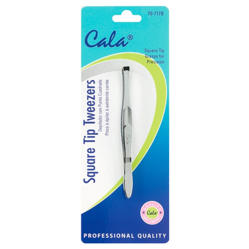Haarentfernungspinzette - Quadratische Spitze - Cala - 1