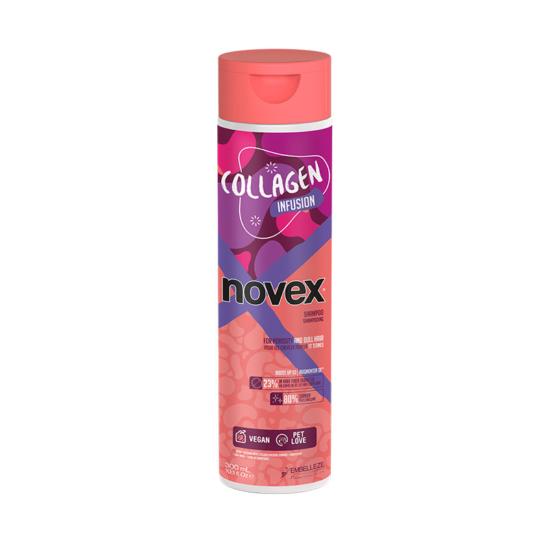 Collagen Shampoo - Poröses und stumpfes Haar - Novex - 1