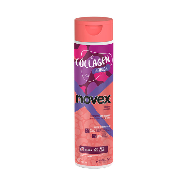 Collagen Shampoo - Poröses und stumpfes Haar - Novex - 1