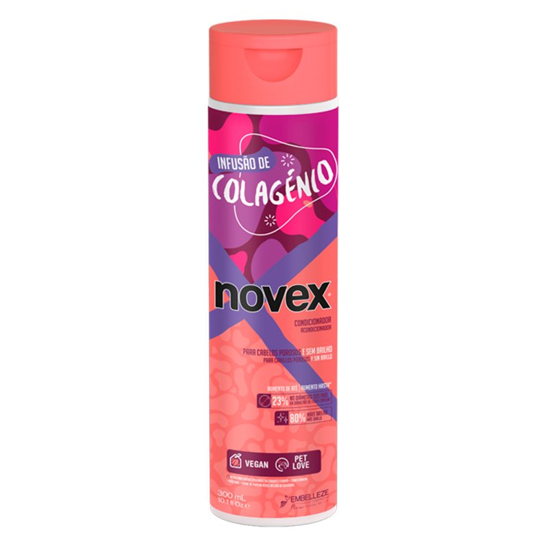 Collagen Conditioner - Poröses und stumpfes Haar - Novex - 1