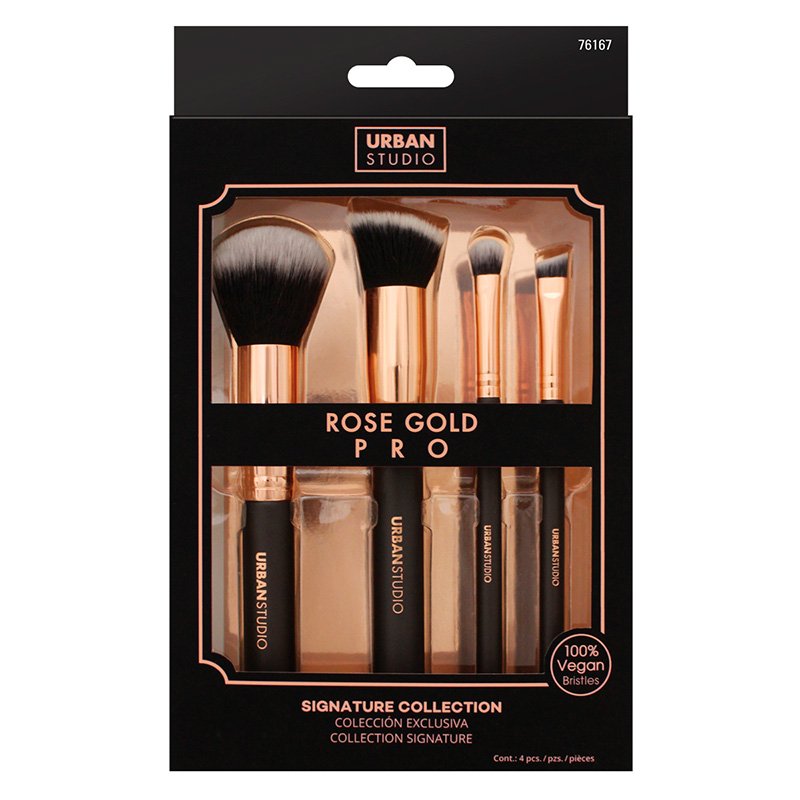 Set de Brochas - Rose Gold Signature Collection (4 Stück) - Cala - 1