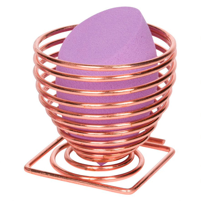 Makeup Sponge + Holder - Schwamm &amp; Halter (Purple Slant) - Cala - 1