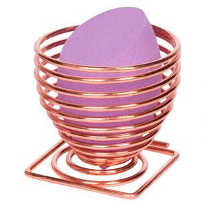 Makeup Sponge + Holder - Schwamm &amp; Halter (Purple Slant) - Cala - 1