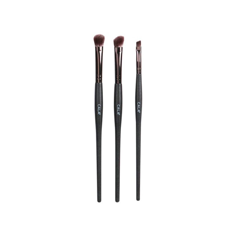 Pinselset - Pro schwarze Augen und Augenbrauen - Cala - 1