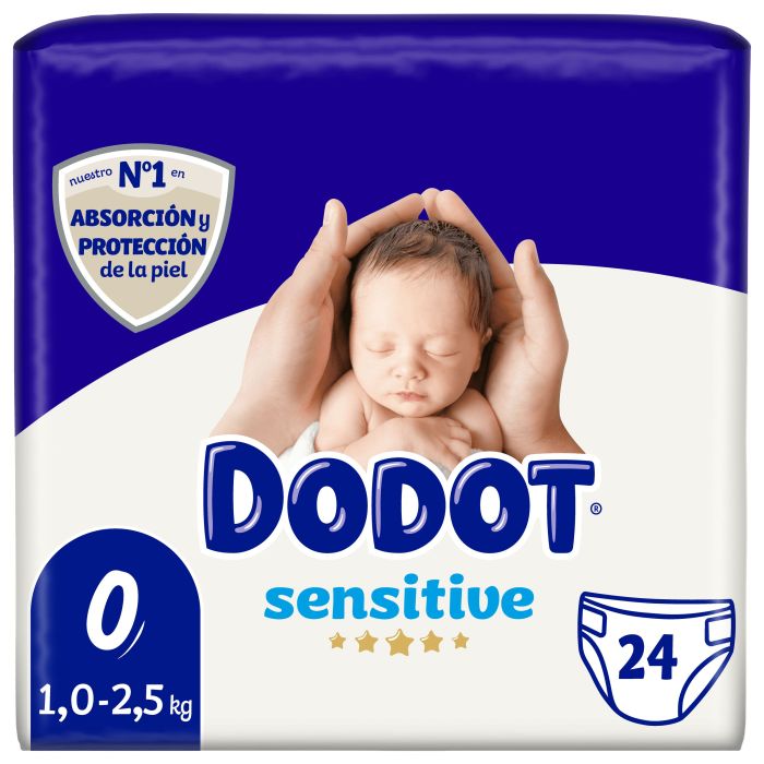 Empfindliche Windeln Größe 0 - 24 Einheiten - Dodot - 1