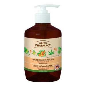 Verjüngende & nährende Sanddorn-Flüssigseife - Green Pharmacy - 1