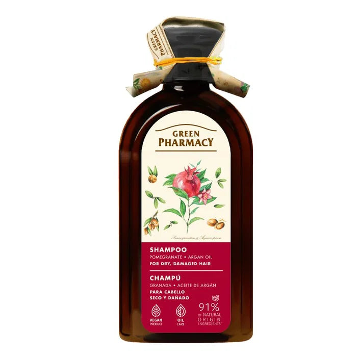 Argan & Granatapfel-Öl Shampoo für trockenes Haar - Green Pharmacy - 1