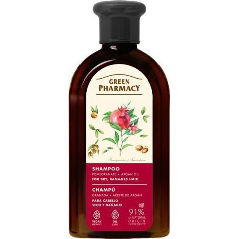Argan & Granatapfel-Öl Shampoo für trockenes Haar - Green Pharmacy - 1