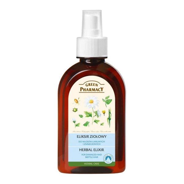 Kräuterelixier für geschädigtes und farbbehandeltes Haar - Green Pharmacy - 1