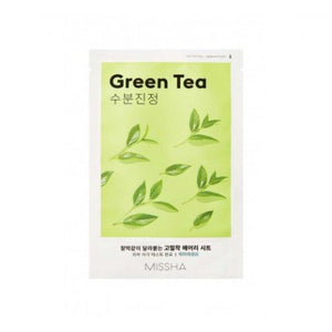 Airy Fit Beruhigende Grüntee-Maske - Missha - 2